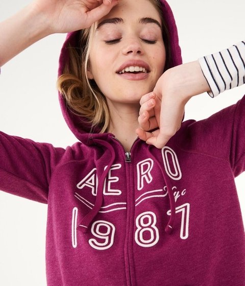 Campera Aeropostale - Fucsia Fuerte1987