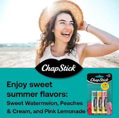 ChapStick - Pack x 3 sandia dulce, durazno con crema y limonada rosa en internet