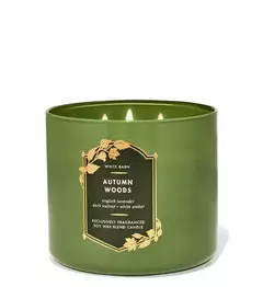 Vela de 3 Mechas Bath & BodyWorks - Autumn Woods