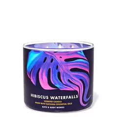 Vela de 3 Mechas Bath & BodyWorks - Hibiscus Waterfalls