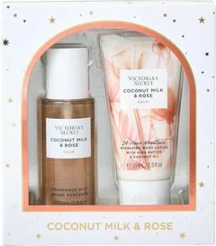 Set Duo Victoria’s Secret - Coconut and Milk & Rose 75ml