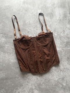 Imagen de Corset shein - similar Urban outfitters - Chocolate