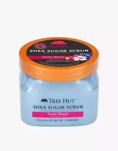 Exfoliante Tree Hut de azúcar y karite 510 grs - Exotic Bloom - Purple Diamond Clothes
