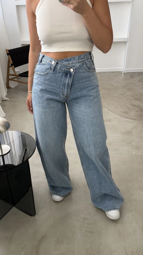 Jean wide leg ZURICH - comprar online