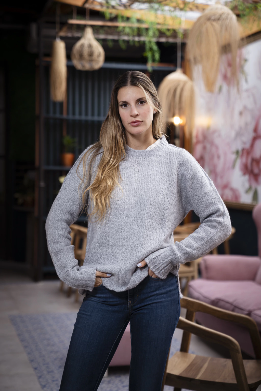 Chanel cuello redondo