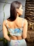 Imagen de TOP DIOR C/FRUNCE ESTAMPADO (4200)
