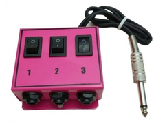 HUB para 3 maquinas - Rosa