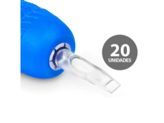 Biqueira 7mg - 30mm CRYSTAL - Electric ink