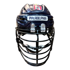 Capacete Bauer Medium Azul Escuro RE-AKT 95 Combo - comprar online