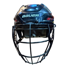 Capacete Bauer Black EZ022 + Tela Canadense - comprar online