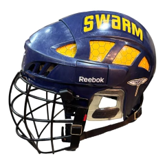 Capacete Reebok M Azul + Grade Canadense - Lane Frost