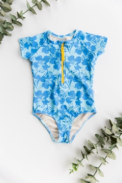 Traje de Baño Manga Corta con Cierre UV50+ MAUI - comprar online