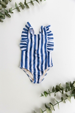 Traje de Baño Volados Woombale Marine