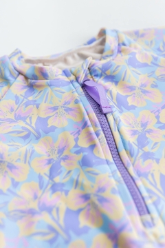 Traje de Baño Manga Corta con Cierre UV50+ Surf Vibes en internet