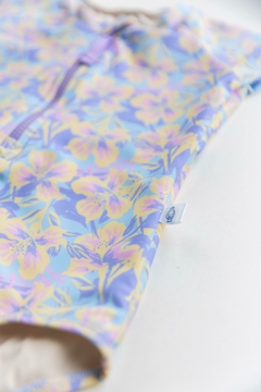 Traje de Baño Manga Corta con Cierre UV50+ Surf Vibes - tienda online