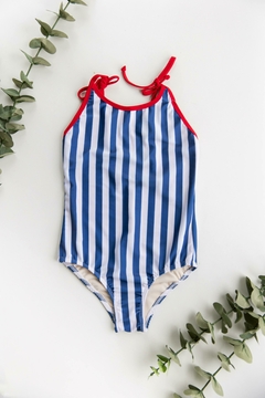 Traje de baño tiritas Marine