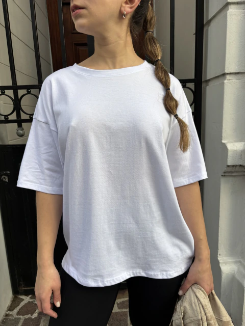 REMERA OVER ALGODON