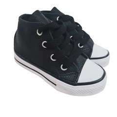 BOTITAS DE ECOCUERO KIDS - NEGRAS - comprar online