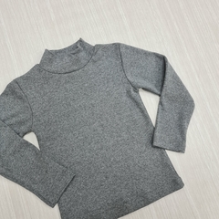 MEDIA POLERA DE ALGODÓN - GRIS en internet
