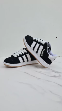 ZAPATILLAS C-MPUS GAMUZA NEGRA con BLANCO en internet