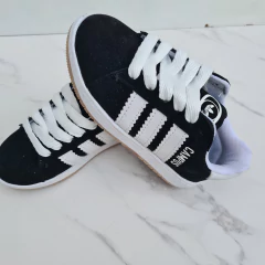 ZAPATILLAS C-MPUS GAMUZA NEGRA con BLANCO - Waikiki Babys