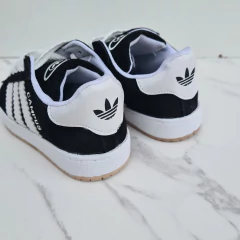 ZAPATILLAS C-MPUS GAMUZA NEGRA con BLANCO - tienda online