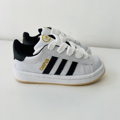 ZAPATILLAS C-MPUS ECOCUERO BLANCAS CON NEGRO - comprar online