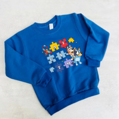 BUZO ROMPECABEZAS BLUEY - comprar online