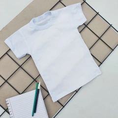 REMERA ESCOLAR BLANCA