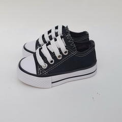 ZAPATILLAS BAJITAS LONA NEGRAS- WAIKIKI - tienda online