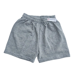 SHORT ESCOLAR GRIS