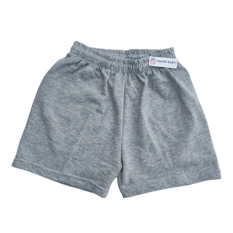 SHORT ESCOLAR GRIS