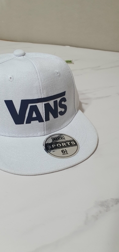 GORRA VANS BLANCA - PLANA - comprar online