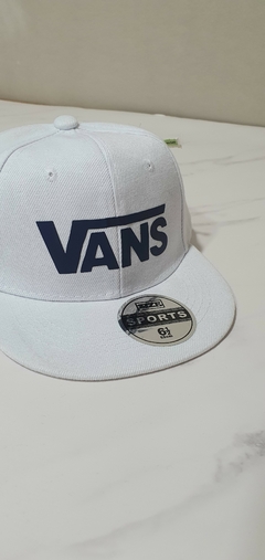 GORRA VANS BLANCA - PLANA en internet
