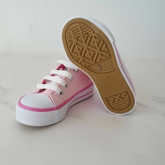 ZAPATILLAS BAJITAS LONA ROSAS - Waikiki Babys