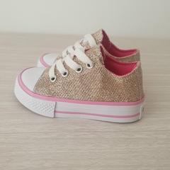 ZAPATILLAS BAJITAS SHINE DORADA - comprar online