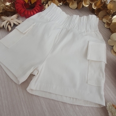SHORT BENGALINA BLANCO - comprar online