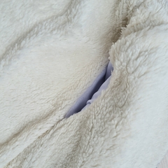 CAMPERA INFLABLE CON CORDERITO - AZÚL en internet