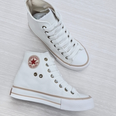 BOTITAS DE ECOCUERO ADULTO - BEIGE