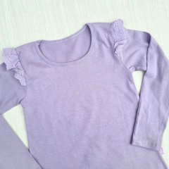 CAMISETA BRODERIE - LILA - comprar online