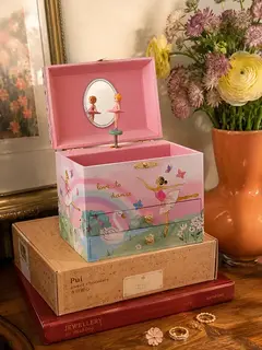 CAJA MUSICAL ALHAJERO BAILARINA - CON CAJONES en internet