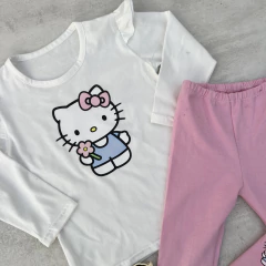 CONJUNTO LEGGINS KITTY ROSA - Waikiki Babys