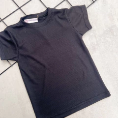 REMERA WAFFLE NEGRA en internet