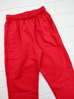 PANTALON ESCOLAR ALGODON RUSTICO - ROJO - comprar online