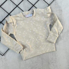 BUZO FLORAL DREAM - BEIGE