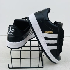 Imagen de ZAPATILLAS C-MPUS ECOCUERO NEGRAS - 35 al 44