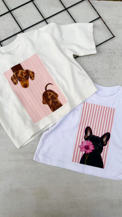 CROPTOP OVER DOG CHARITI - Waikiki Babys