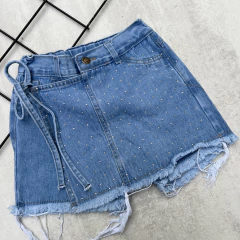 SHORT POLLERA JEANS - EMILIA - comprar online