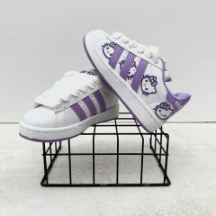 ZAPATILLAS ECOCUERO KITTY - LILA en internet