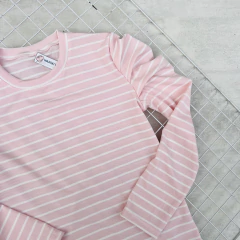 CAMISETA SERAPHINA RAYADA ROSA - Waikiki Babys